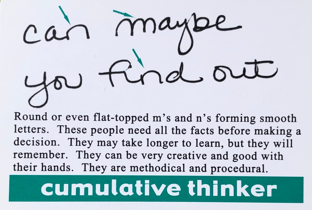 Are you a cumulative thinker?